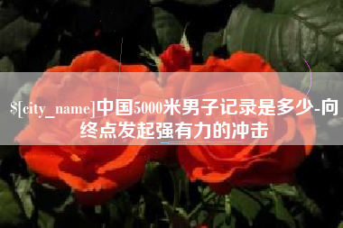 睢县中国5000米男子记录是多少-向终点发起强有力的冲击