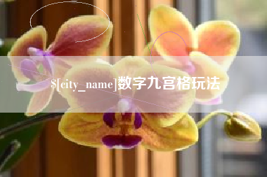 睢县数字九宫格玩法