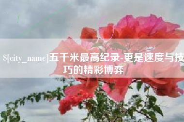 睢县五千米最高纪录-更是速度与技巧的精彩博弈