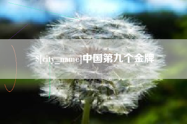 睢县中国第九个金牌