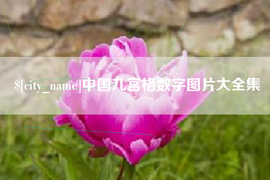 睢县中国九宫格数字图片大全集
