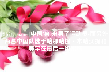 睢县中国5000米男子运动员-而另外两名中国队选手哈那哈提·木哈买提和吴宇在最后一组出场