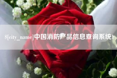 睢县中国消防产品信息查询系统1