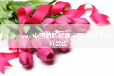 睢县中国消防救援学院2021年招生分数线