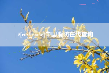 睢县中国消防在线查询