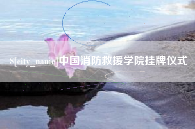 睢县中国消防救援学院挂牌仪式