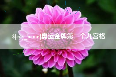 睢县奥运金牌第二个九宫格