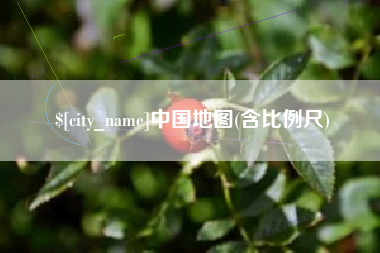 睢县中国地图(含比例尺)